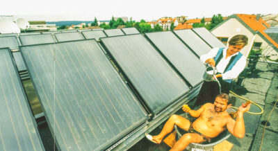 Solarthermieanlage Hotel Luise Erlangen