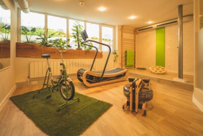 Biophiler Fitnessraum