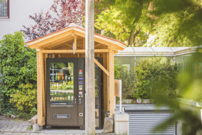 Lebensmittelautomat Margalädla - der Schlemmerschuppen