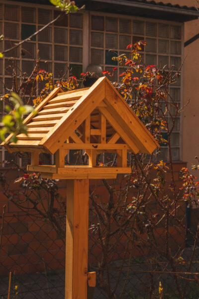 Vogelhaus im Naturgarten Hotel Luise