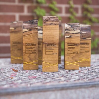 DIY Handwerker Awards aus Holz