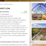 Zusammenarbeit mit dem Erlanger Tourismus Marketing Hotel Luise Erlangen